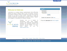 Tablet Screenshot of demo.vioscreen.com